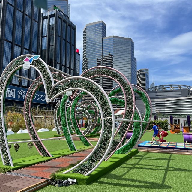 灣仔海濱 打卡放電好去處
