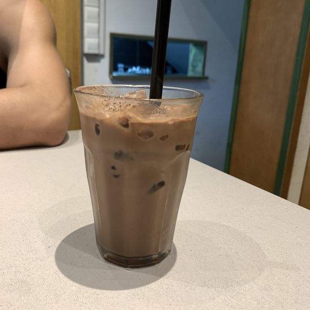 Coffee run after a run
