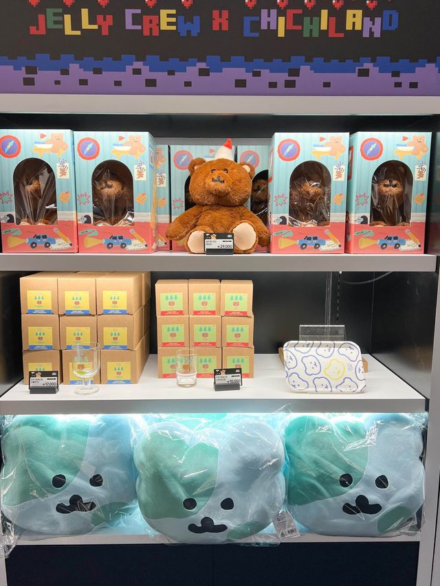 귀여운 젤리크루 캐릭터들이 가득한 팝업스토어🤎