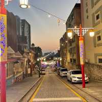 in Chinatown and fairytale village in Incheon