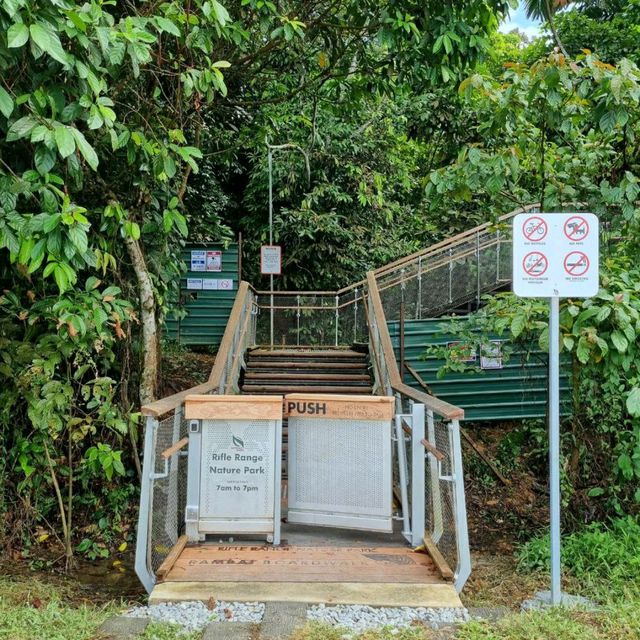 Newly opened Rifle Range Nature Park