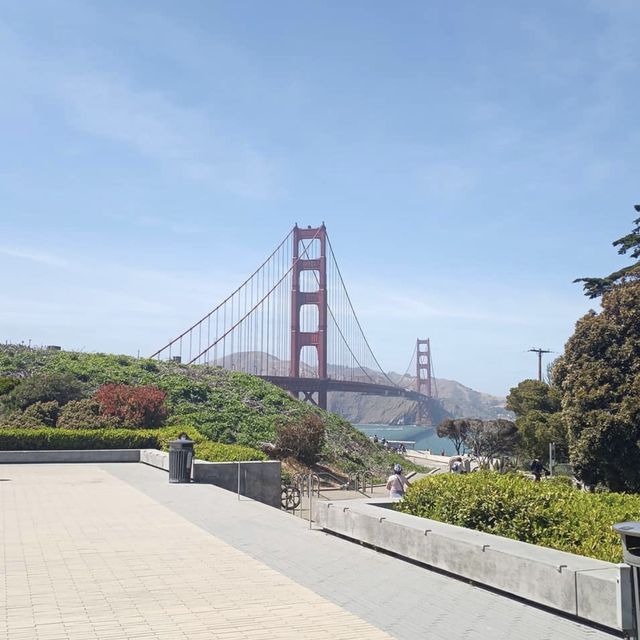 The golden gate bridge