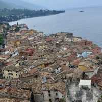 意大利MALCESINE🏰城堡上欣賞湖景