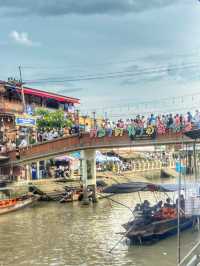 ตลาดน้ำอัมพวา@สมุทรสงคราม 🚣‍♀️