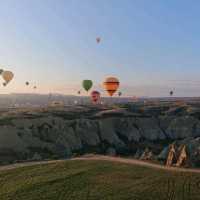 Hot air balloons in Cappadocia a must do!!