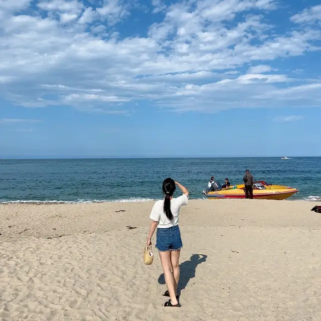 수영하기 좋은 낙산해수욕장🌊