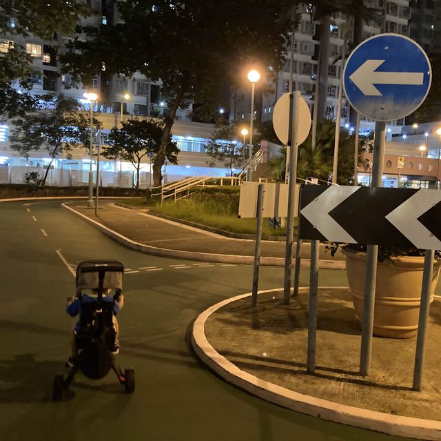 夜遊沙田交通安全公園