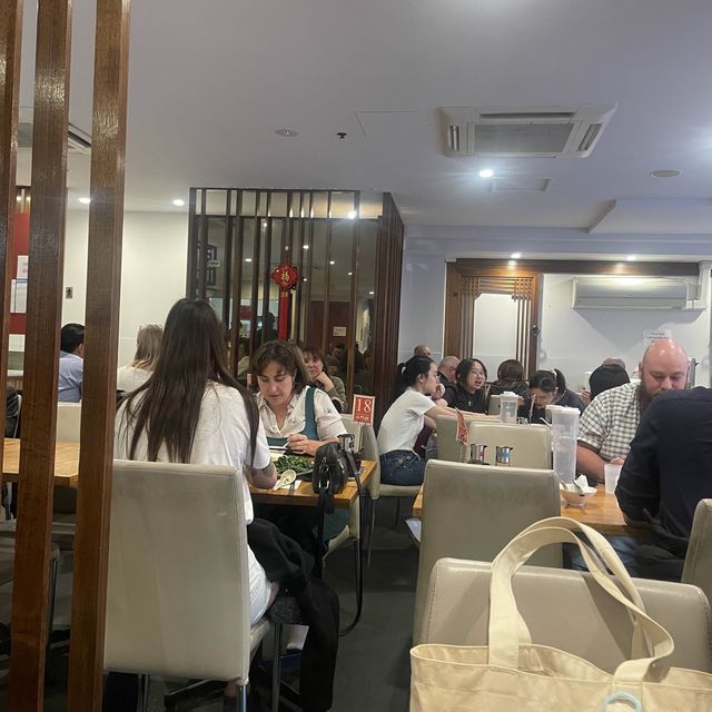 dinner @ Shanghai street 