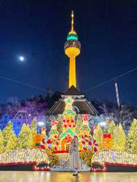 동화 마을 속 불빛 축제에 초대된 듯한 이월드 일루미네이션 🎅🏻⛄️🤍