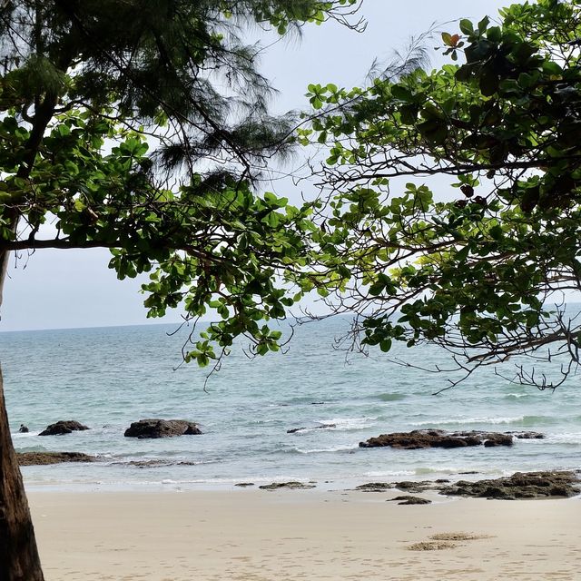 เดินตากลม ชมทะเล ที่หาดแม่รำพึง