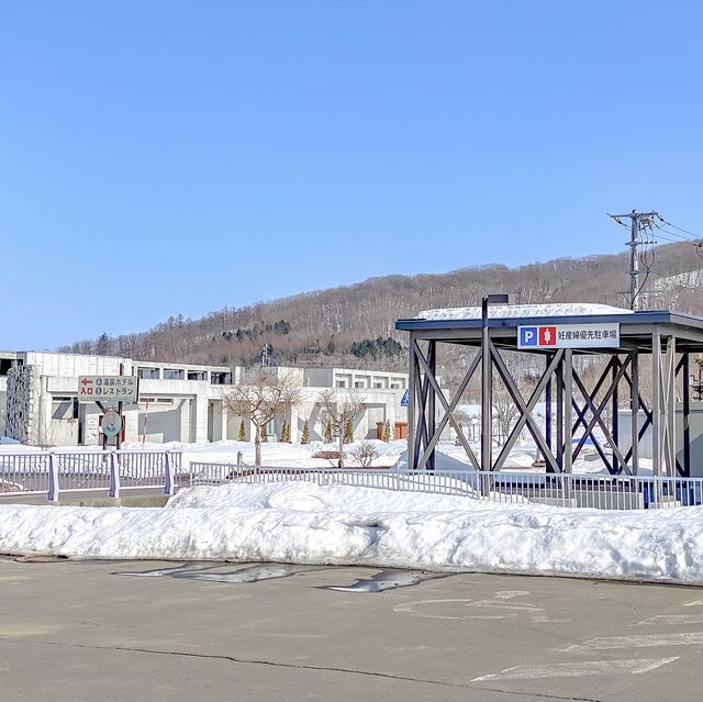 冬の道の駅忠類