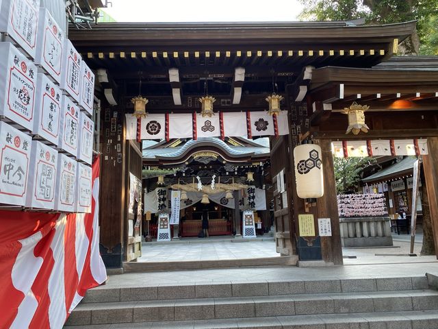 博多祇園山笠の準備がすすむ櫛田神社