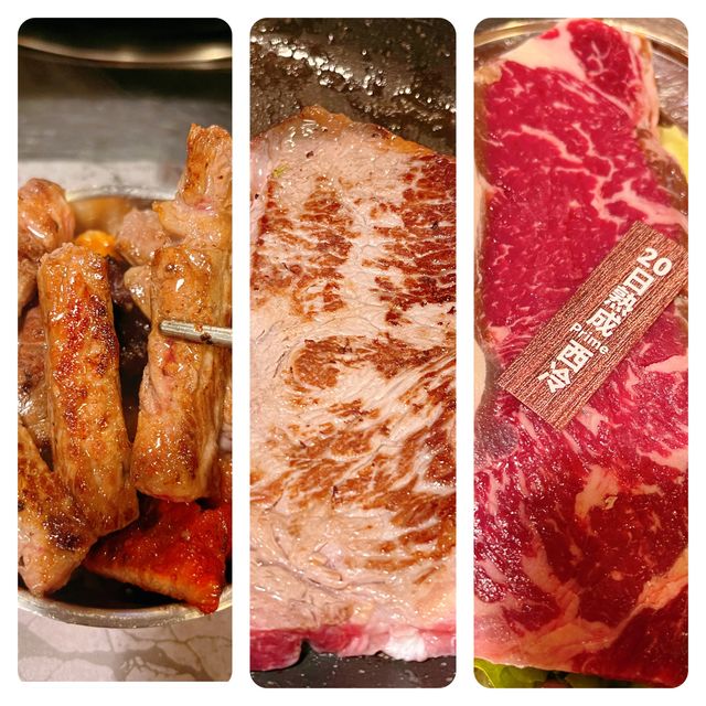 大埔👉任食熟成牛🦖霜降和牛燒肉放題