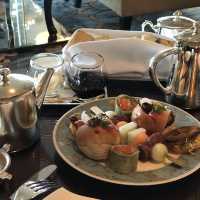 Noble style Afternoon tea at Kowloon Shangri-La Lobby Lounge