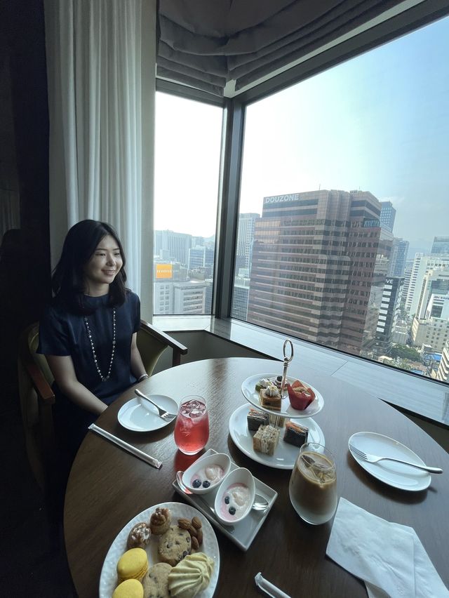 롯데호텔 서울 르살롱라운지,  애프터눈티