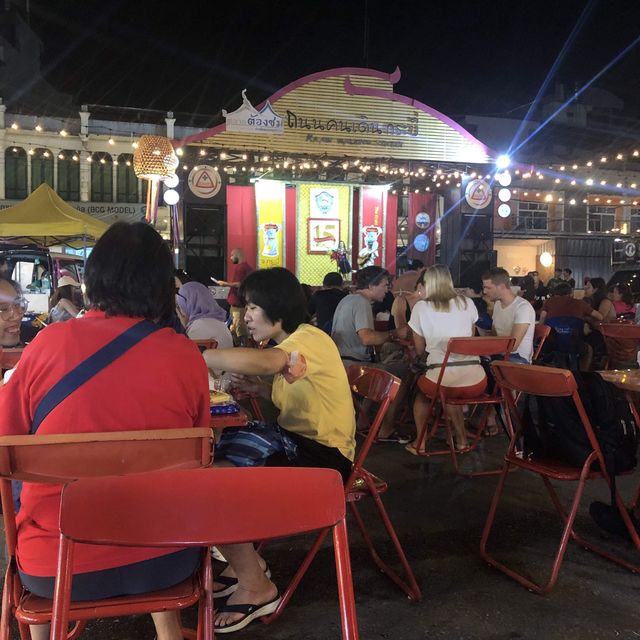 vibrant night market in the heart of Krabi 