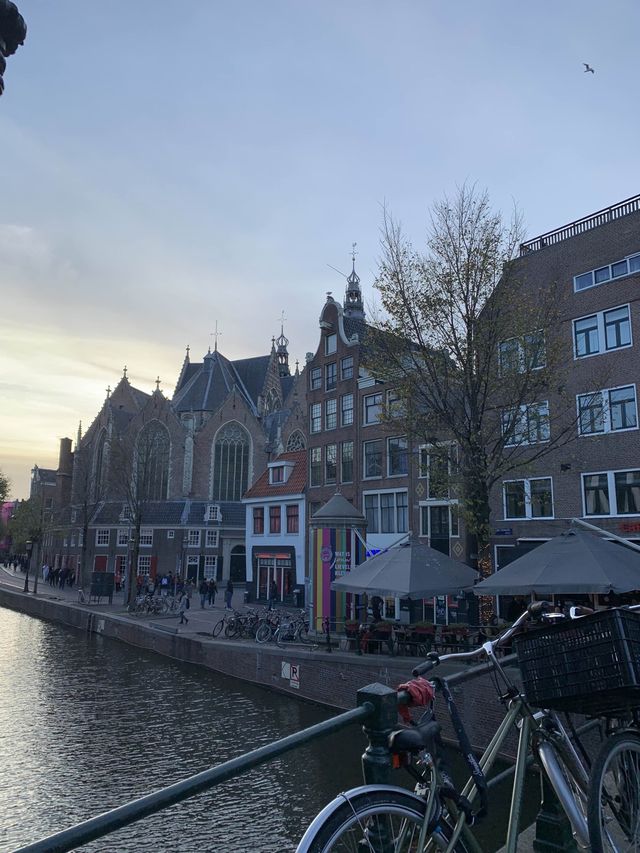 Strolling around Amsterdam