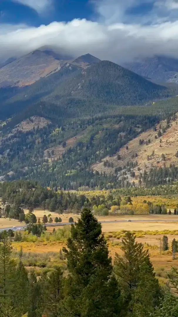 Incredible fall colors in Rocky Mountain NP