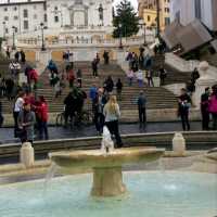 Spanish Steps and Orange Trees Garden 