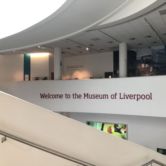 英國新建的最大的國家海濱博物館。The Museum of Liverpool