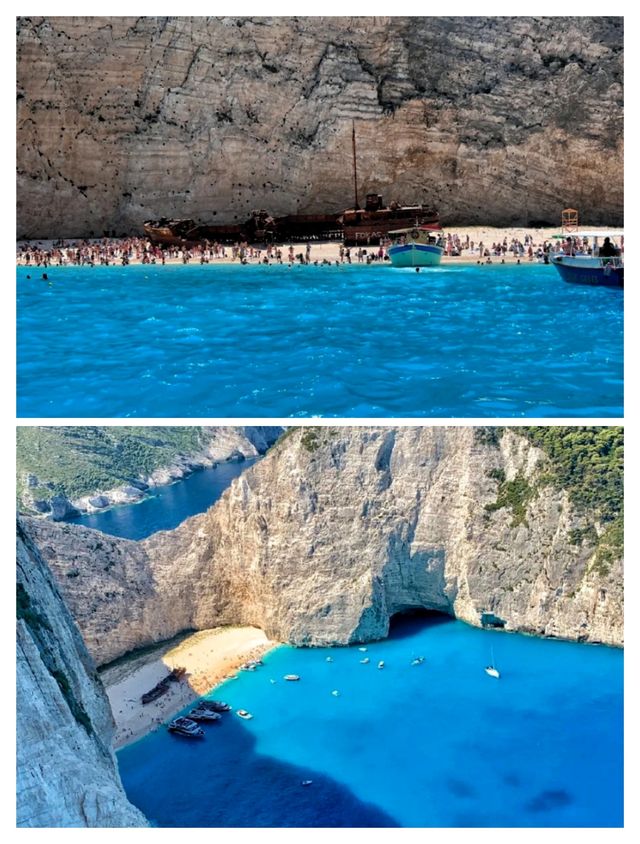 Greece! Filming location of "Descendants of the Sun" on Zakynthos Island - Shipwreck Bay!