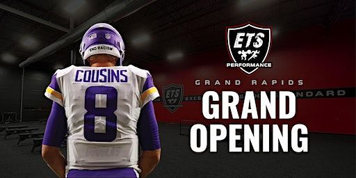 GRAND OPENING!! Meet Kirk Cousins & the ETS Grand Rapids Performance Team! | ETS Performance - Grand Rapids