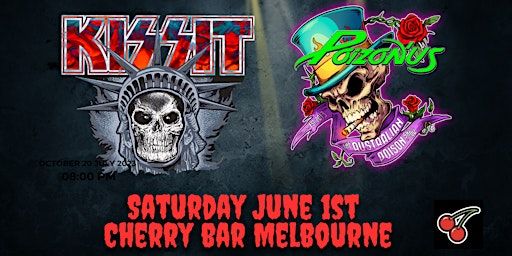 KISSIT & Poizon'Us, Live at Cherry Bar, SAT JUNE 1st | Cherry Bar, Little Collins Street, Melbourne VIC, Australia