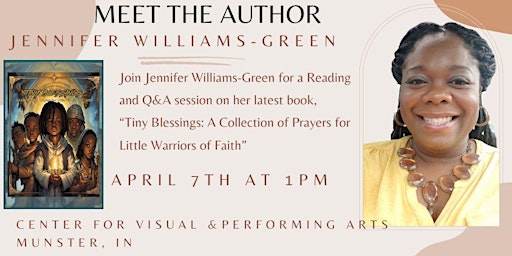 Meet The Author: Jennifer Williams-Green | Center For Visual & Performing Arts