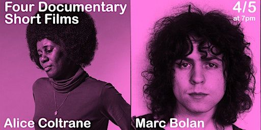 Alice Coltrane, Marc Bolan, Tricky, Connie Converse Documentary Screening | 1200 N Alvarado St