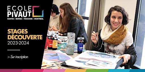 Stage découverte Bande Dessinée - École PIVAUT Nantes | 26 Rue Henri Cochard