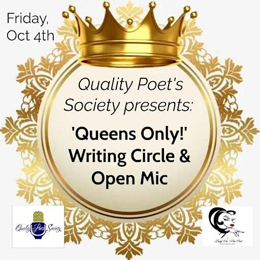 Queens Only! : Writing Circle & Open Mic | Art Out Loud Studio House