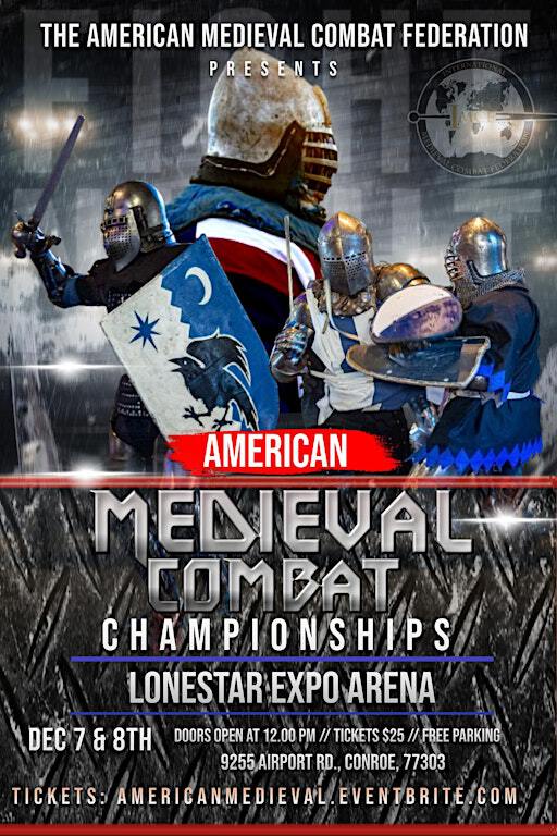 American Medieval Combat Championships 2024 - Vendor Sign up | 9255 Airport Rd