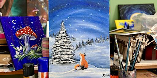 Pub Painting - Tabard, Rotherham - paint the 'Winter Fox' | Tabard