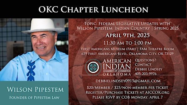 OKC Chapter Luncheon | First Americans Museum
