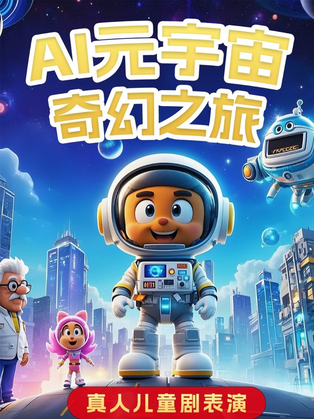 AI科普兒童劇｜兒童親子 | 常州工人文化宮劇場