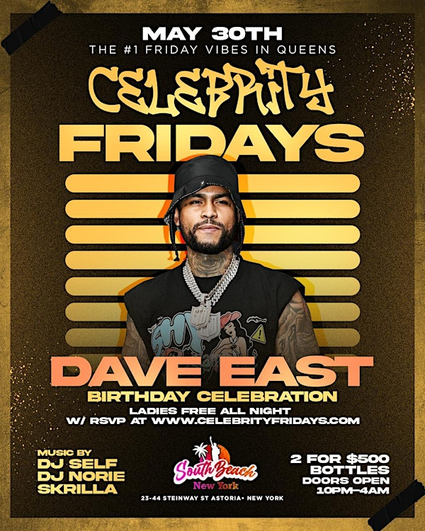 Celebrity Fridays | SOUTH BEACH of NY , Olympia Bar & Lounge