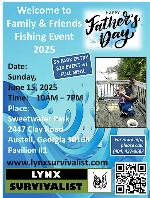 FATHER'S DAY FISHING EVENT 2025 | 2447 Clay Rd SW