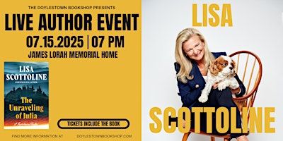 An Evening with Lisa Scottoline | James-Lorah Memorial Home