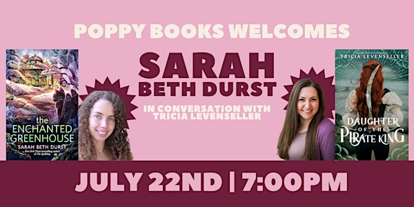 Author Event: SARAH BETH DURST | Springville Public Library