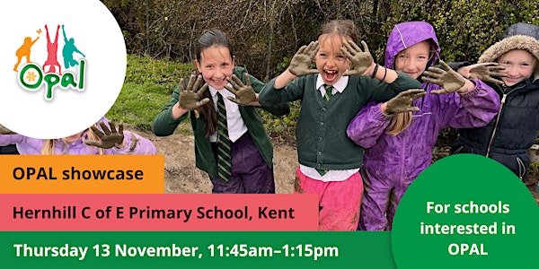 OPAL showcase: Hernhill CofE Primary School, Kent | Hernhill Church of England Voluntary Controlled Primary School