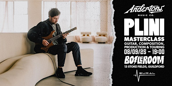 Plini Masterclass - Guitar, Composition, Production & Touring | The Boileroom Music and Cultural Arts Space