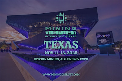 Mining Disrupt Conference | 2025 | Irving - Dallas : Texas | 500 W Las Colinas Blvd.