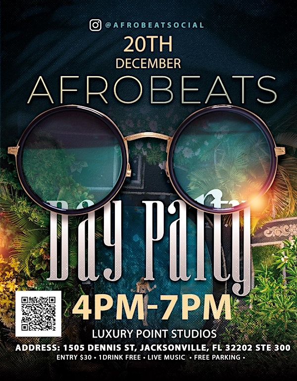 AFROBEATS DAY PARTY | FALL EDITION | Luxury Point Studio