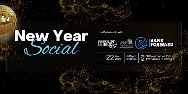 Millennial Rhode Island New Year Social | Social Enterprise Greenhouse