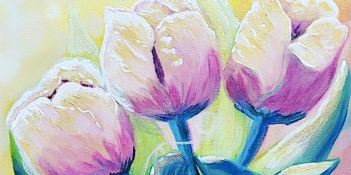 Beginner Acrylic: Tulips with Angela | 363 Main Street Bath