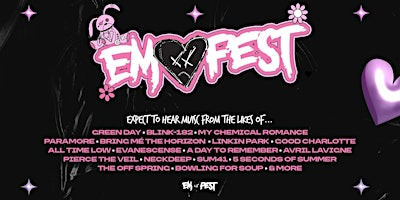 The Emo Festival Comes to Colchester! | Charter Hall