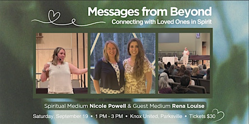 Messages from Beyond: Connecting with Loved Ones in Spirit | Knox United