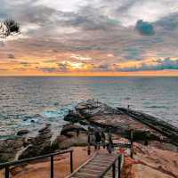 The tip of borneo & the starry night sky