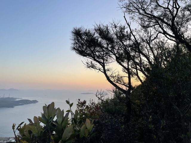 登上西高山⛰️｜超美日落