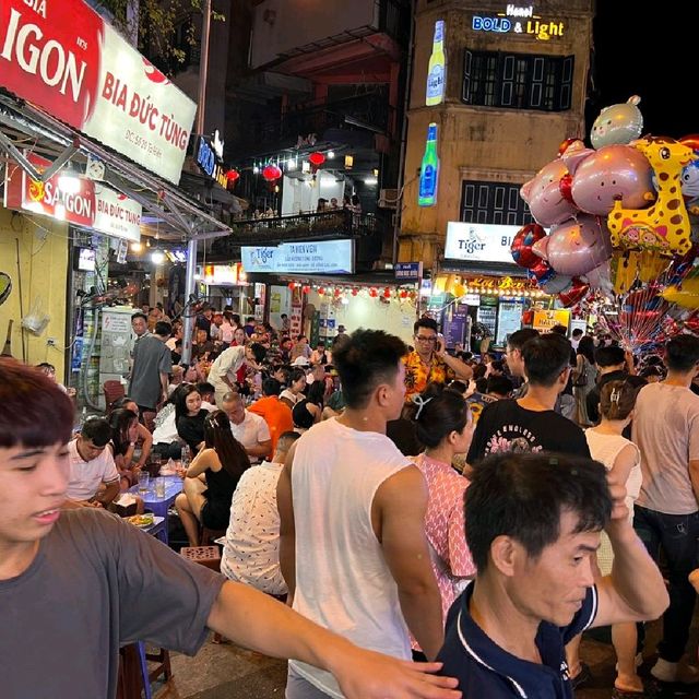 河內必玩景點—36古街的啤酒街